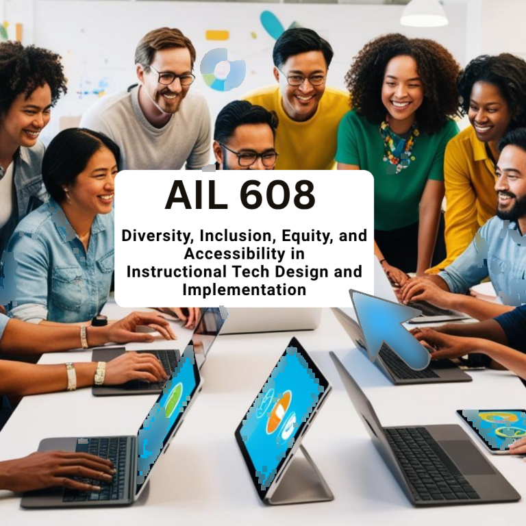 AIL 608, Diversity, Inclusion, Equity, and Accessibility course tile
