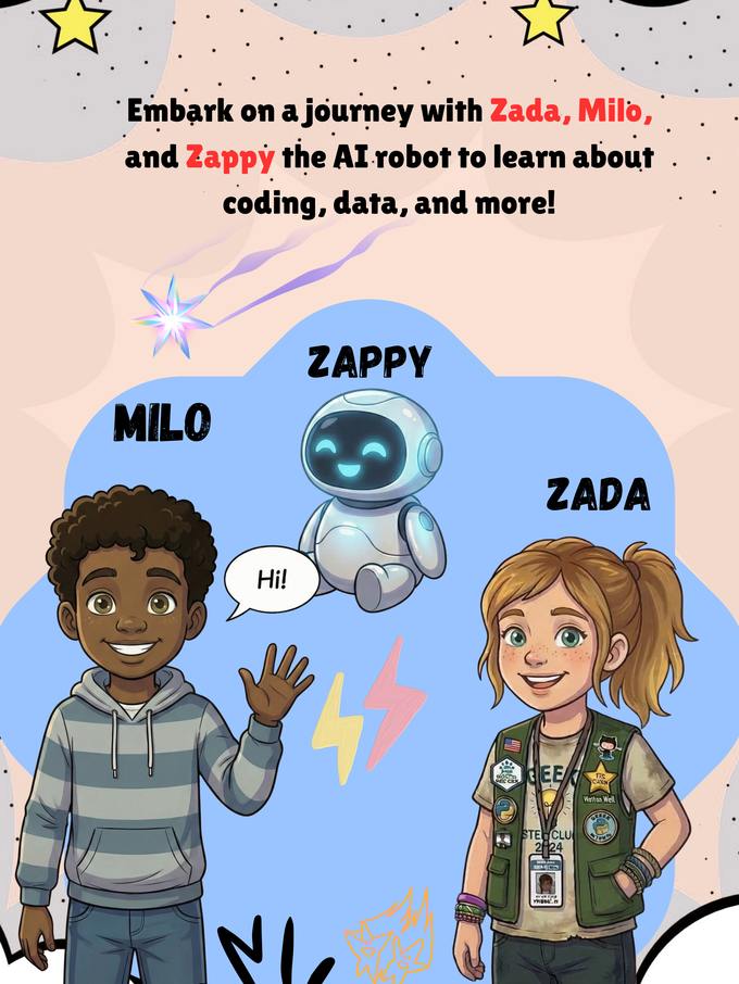 Story characters for the camp curriculum